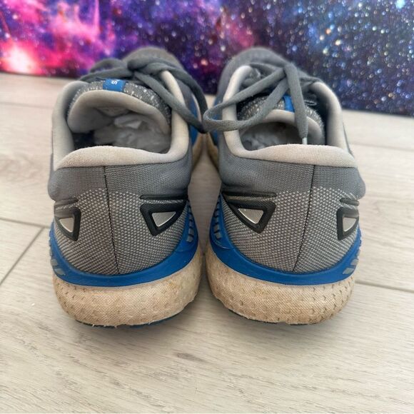 Brooks Glycerin GTS 19 Gray Running Shoes Men Sz 9 Wide (2E) 1103572E095 - Picture 4 of 9